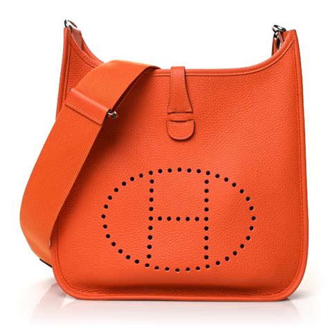 hermes mini evelyne retail price|Hermes evelyne price guide.